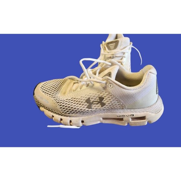 Under Armour HOVR Infinite 3021395-101 Grey Athletic Running Shoes Mens 8 - Picture 4 of 8
